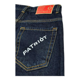 Patriot Bermuda In Denim Tinta Unita con Stampe per Bambino PJ3S2SPCK31C31 BLU PATRIOT 