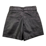 MARC ELLIS short in ecopelle tinta unita Nero per Bambina JMJS00232 NERO MARC ELLIS 