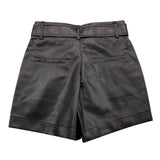 MARC ELLIS short in ecopelle tinta unita Nero per Bambina JMJS00232 NERO MARC ELLIS 