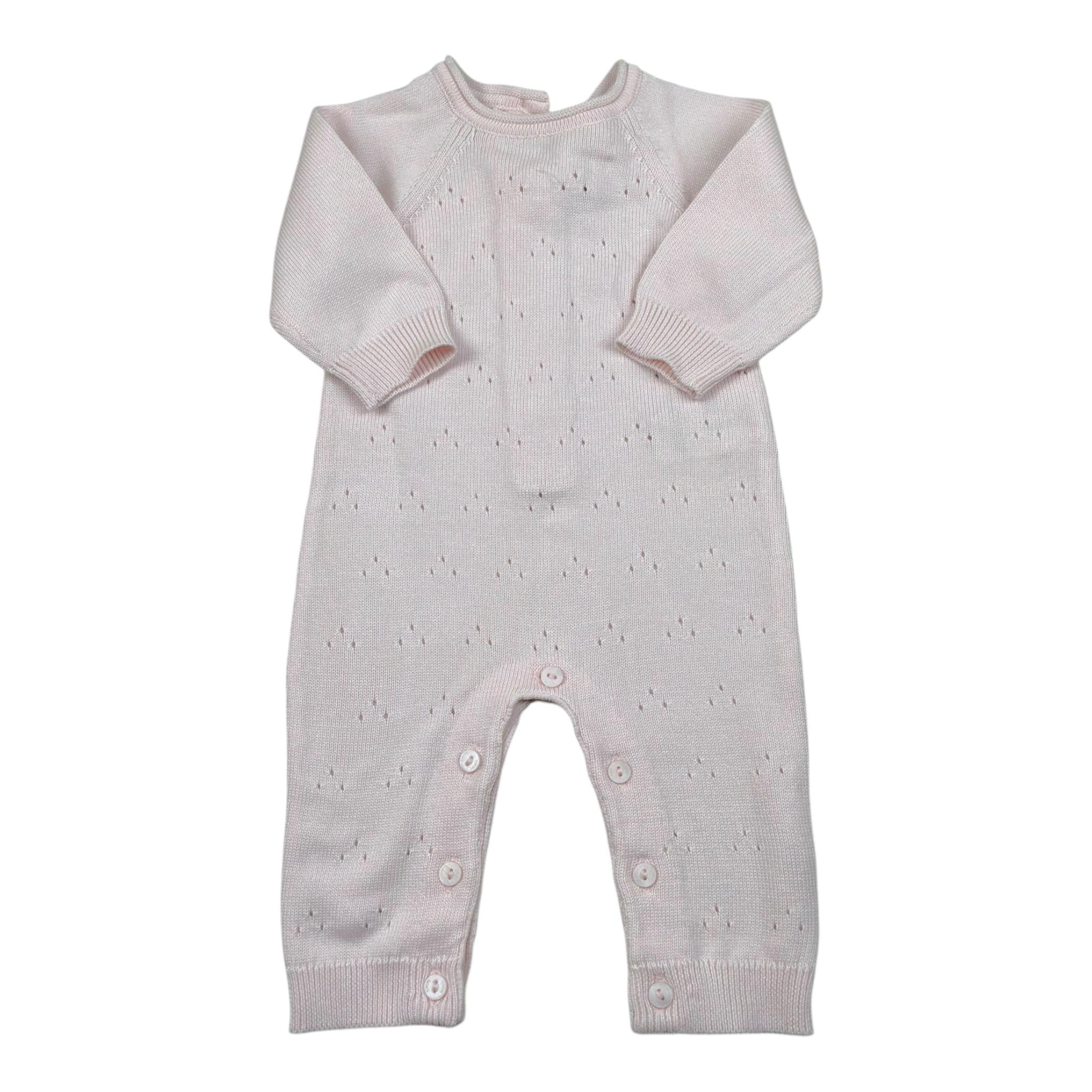 Lalalu'tutinaTinta Unita Traforata per Neonata TML21P ROSA LALALU' 