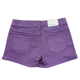 Vicolo Short Einfarbig mit verstellbarem Bund Lila für Mädchen