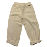 Aspesi Einfarbige Hose mit elastischer Taille Beige für Jungen