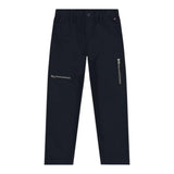 Tommy Hilfiger Pantalone Tinta Unita con Elastico In Vita per Bambino KB0KB09122 BLU TOMMY HILFIGER 