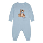 Guess Tutina Tinta Unita con Stampa per Neonata S5RG15Z3KZ1 AZZURRO GUESS 