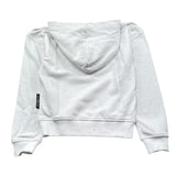 John Richmond Felpa Tinta Unita con Cappuccio E Stampa per Bambino RBP26040FE BIANCO JOHN RICHMOND 