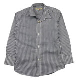 NUPKEET camicia manica lunga fantasia a righe Bianco/blu per Bambino 4DNK320 BIANCO/BLU NUPKEET 