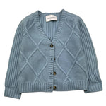 TRUSSARDI cardigan tinta unita  Azzurro per Bambino TGA25019CD AZZURRO TRUSSARDI 