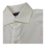 C12 Camicia Manica Lunga Tinta Unita per Bambino CMC219 BIANCO C12 