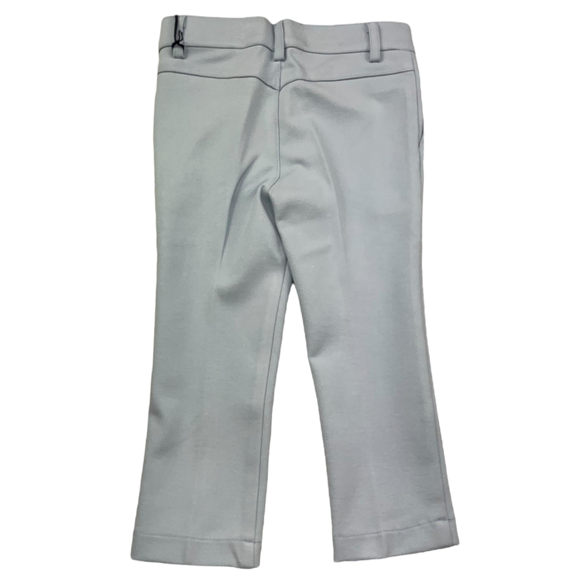 Ambaraba Pantalone Tinta Unita con Girovita Regolabile per Neonato FM36097 AZZURRO AMBARABA 