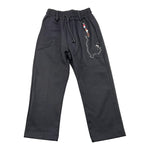 NEVER TOO pantalone tinta unita con elastico in vita Nero per Bambino NT2203B NERO NEVER TOO 