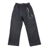 NEVER TOO pantalone tinta unita con elastico in vita Nero per Bambino NT2203B NERO NEVER TOO 