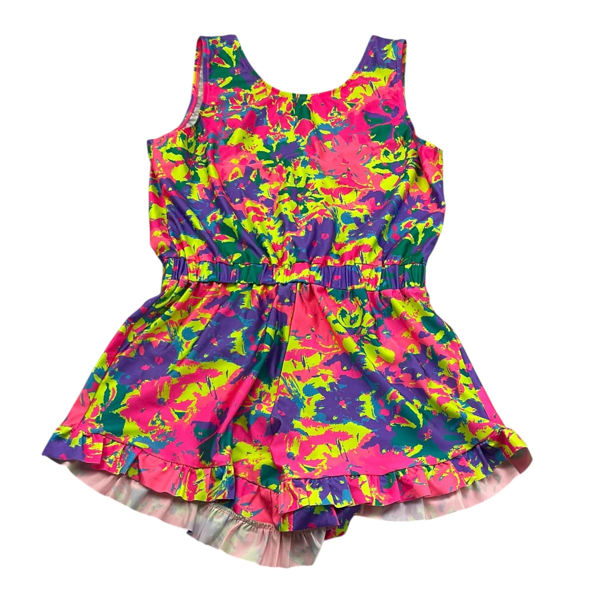 Mefui Tuta Intera Multicolor A Bretelle per Bambina MJ240106X1 MULTICOLOR MEFUI 