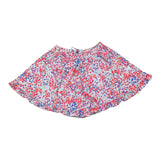 Philosophy Shorts, einfarbig, mit blauem Blumenmuster für Mädchen