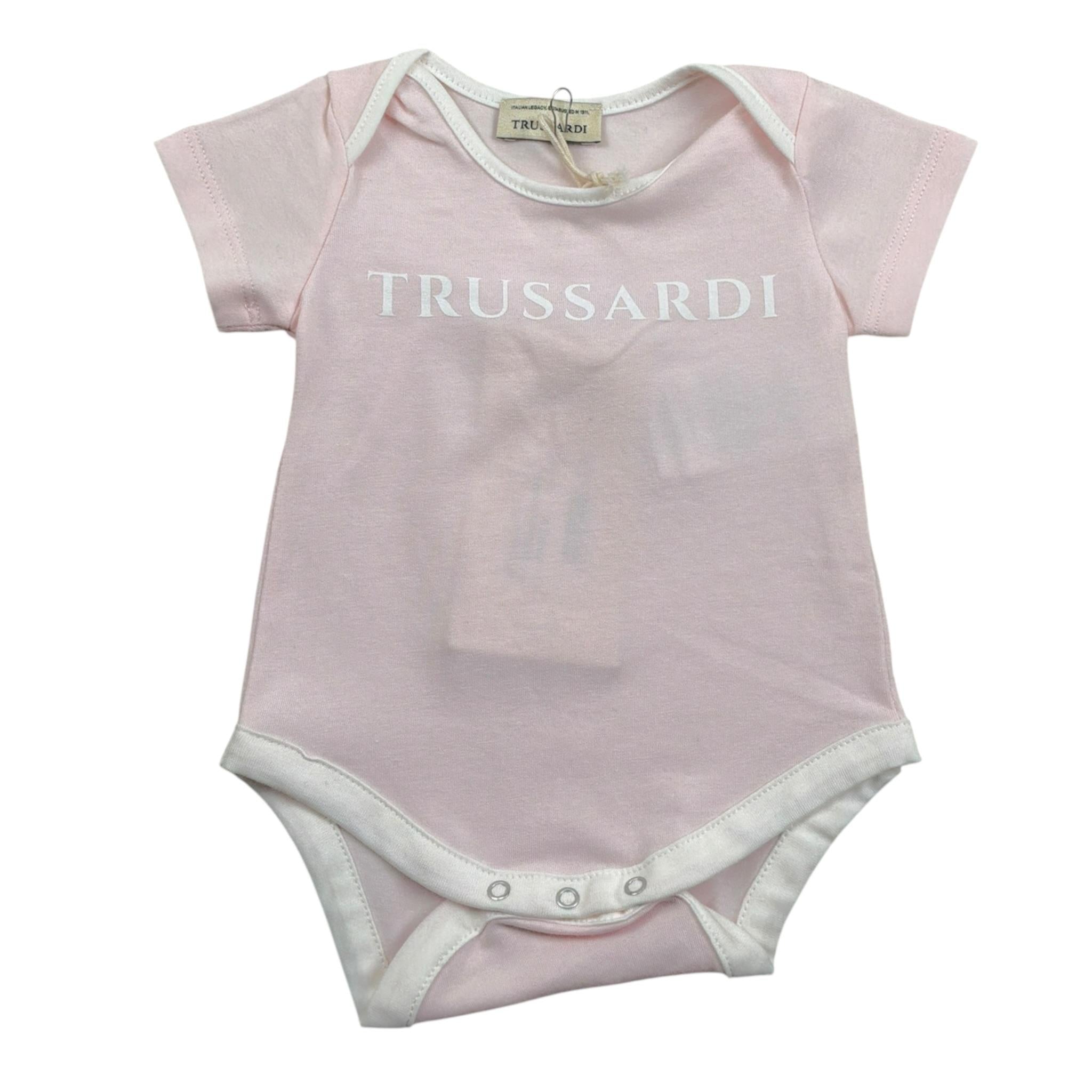 body mezza manica tinta unita TLP26002TUU ROSA TRUSSARDI 