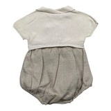 Wedoble Pagliaccetto Mezza Manica Tinta Unita per Neonato V2408305L BEIGE WEDOBLE 