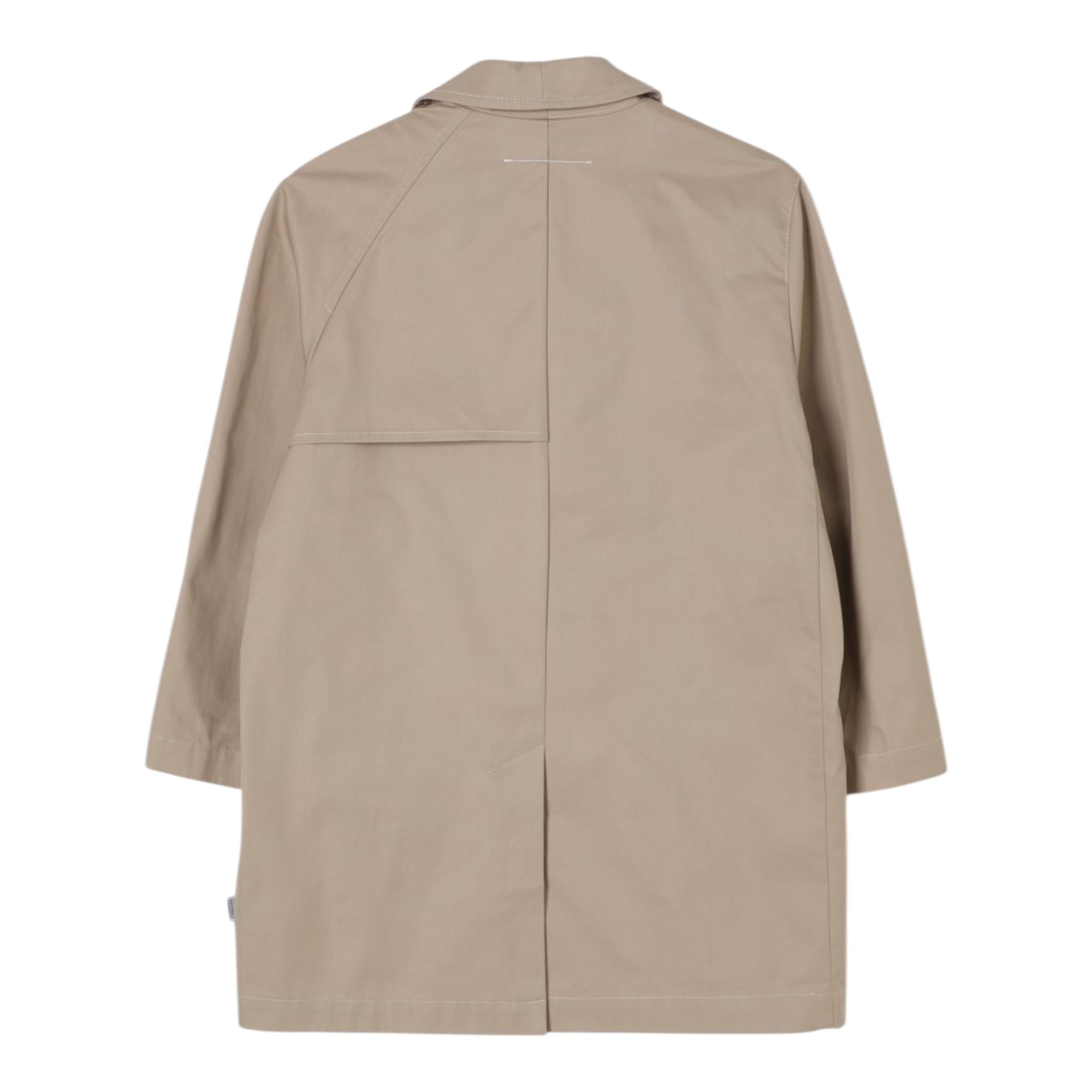 Maison Margiela Giacca Tinta Unita Modello Trench per Bambina M60721 BEIGE MAISON MARGIELA 