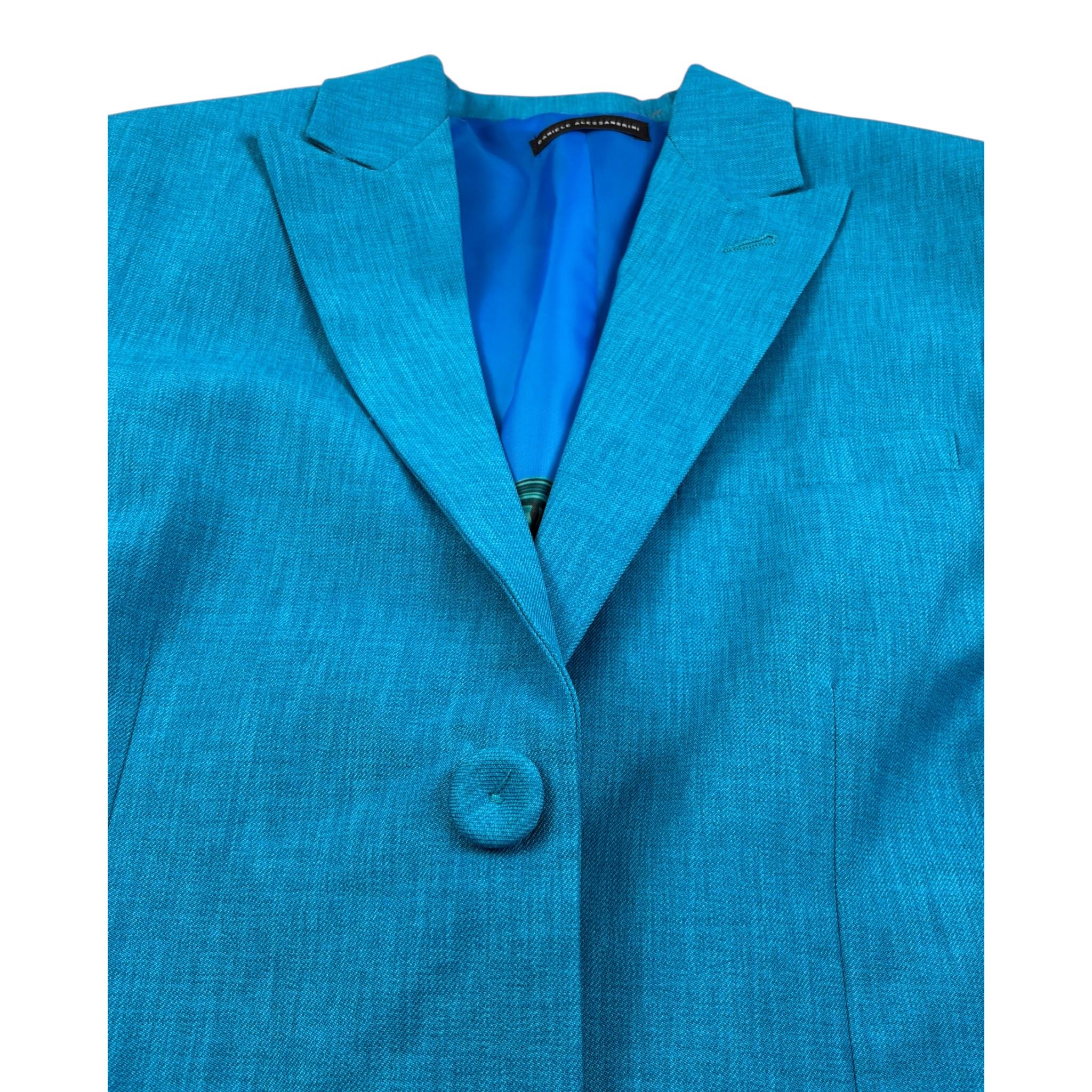 Daniele Alessandrini Giacca tinta unita Petrolio per Bambino 1235J00150 PETROLIO DANIELE ALESSANDRINI 