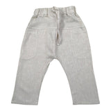 Babyvip Pantalone Tinta Unita con Elastico In Vita per Neonato T8123 BEIGE BABYVIP 