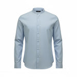 Antony Morato Camicia Tinta Unita Manica Lunga per Bambino MKSL00299 AZZURRO ANTONY MORATO 