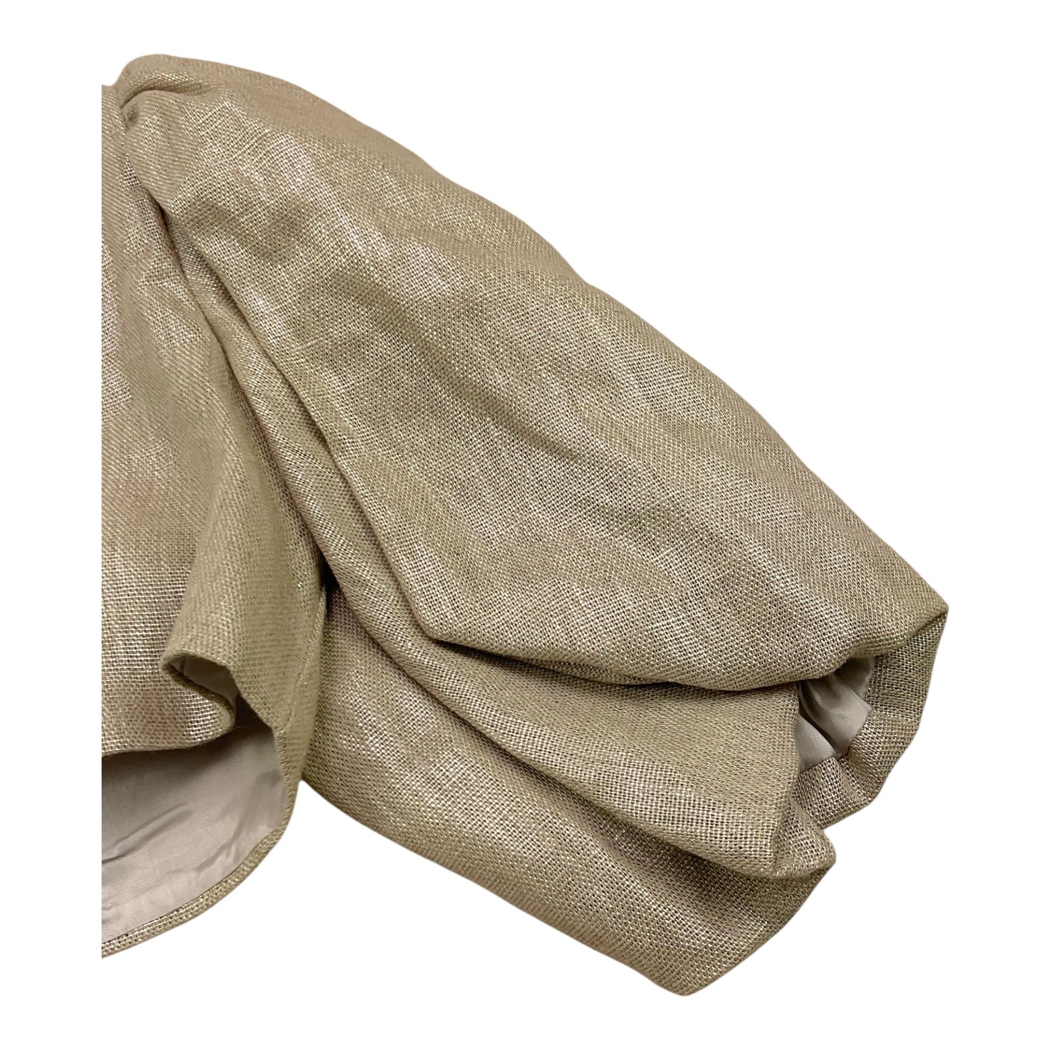 La Stupenderia Coprispalle Tinta Unita Mezza Manica per Bambina CJGH72 SABBIA LA STUPENDERIA 