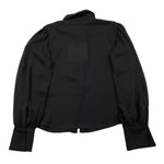 HATE LOVE camicia manica lunga tinta unita cn applicazioni Nero per Bambina OJSH00491 NERO HATE LOVE 