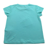 Liu Jo Tshirt Girocollo tinta unita con Stampa Azzurro per Neonata KA4011 AZZURRO LIU JO 