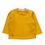 Y-CLU shirt girocollo tinta unita con taschino Giallo per Neonato BYN10738 GIALLO Y-CLU 