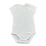 Mayoral Body Tinta Unita Mezza Manica per Neonata 191 BIANCO MAYORAL 