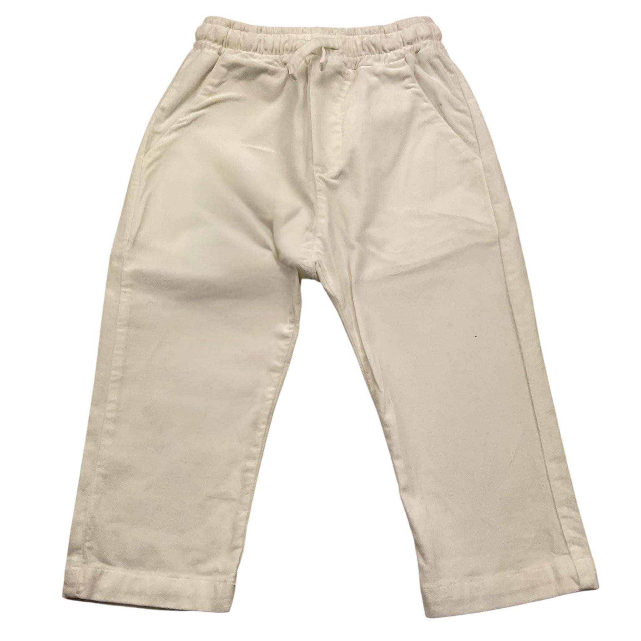 LE BEBE' pantalone tinta unita cn elastico in vita Bianco per Neonato LBB4683 BIANCO LE BEBE' 