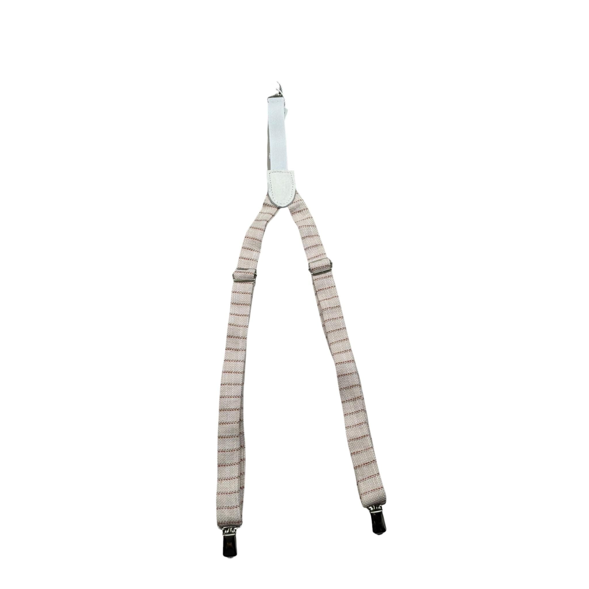 Aletta Bretelle Fantasia A Righe per Neonato MP22055 BEIGE ALETTA 