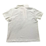 Zhoe &amp; Tobiah Einfarbiges Poloshirt Halbarm Weiß Für Babys