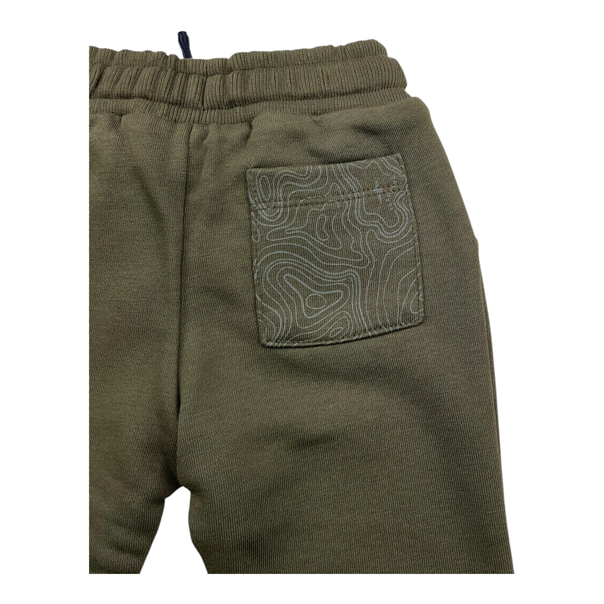 CESARE PACIOTTI pantalone tuta tinta unita Verde per Neonato PFP5352B VERDE CESARE PACIOTTI 