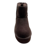 UGG stivaletti tinta unita con pelliccia Marrone per Bambina 1143700K MARRONE UGG 