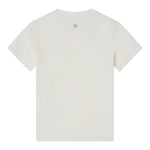 Dou Dou T-Shirt Girocollo Tinta Unita con Stampa per Bambina DW8P81 BIANCO DOU DOU 