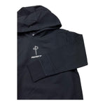 CESARE PACIOTTI felpa chiusa con cappuccio tinta unita con logo Nero per Bambino MFP5301J NERO CESARE PACIOTTI 