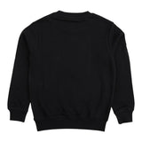 JOHN RICHMOND felpa girocollo tinta unita con stampa Nero per Bambino RBA24110FEXX NERO JOHN RICHMOND 