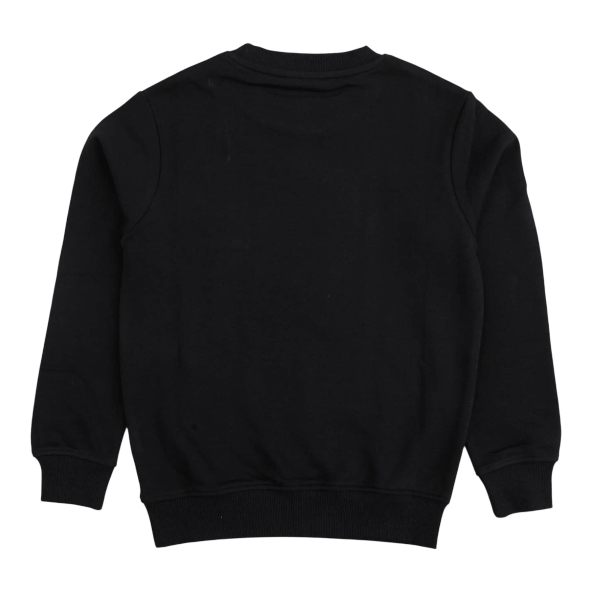 JOHN RICHMOND felpa girocollo tinta unita con stampa Nero per Bambino RBA24110FEXX NERO JOHN RICHMOND 