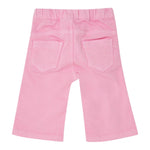 Liu Jo Pantalone Tinta Unita con Elastic In Vita E Brillantini per Neonata HA5070 ROSA LIU JO 