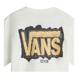 Vans T-Shirt Girocollo Tinta Unita con Stampa per Bambino VN000M84FS8 BIANCO VANS 