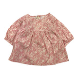 Babe & Tess Camicia Tinta Unita con Stampa Fiori per Neonata 03518078N ROSA BABE & TESS 