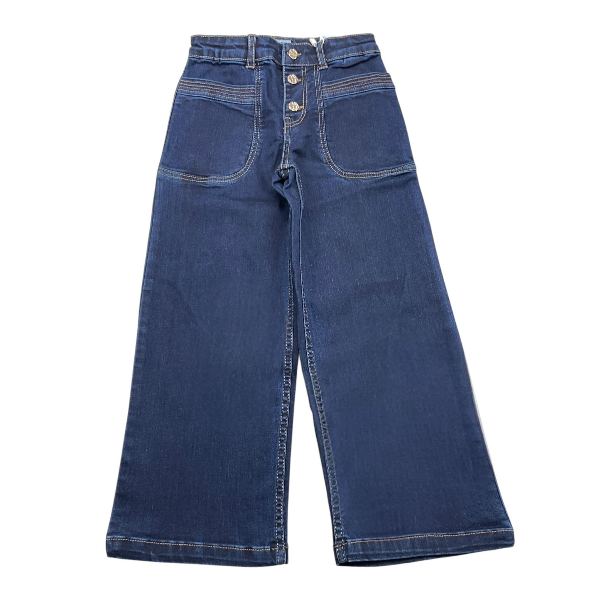 MAYORAL jeans tinta unita modello palazzo Blu per Bambina 4547X BLU MAYORAL 