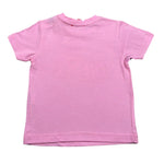 Diesel T-Shirt Girocollo Tinta Unita con Stampa per Neonata K00348 ROSA DIESEL 