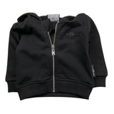 JOHN RICHMOND felpa tinta unita con zip e cappuccio Nero per Neonata RIA25025FE NERO JOHN RICHMOND 