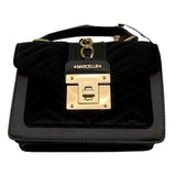 MARC ELLIS borsa tinta unita con chiusura in contrasto Nero per Bambina JMAC00936 NERO MARC ELLIS 