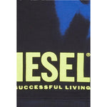 Diesel Cappello Tinta Unita con Stampa E Fantasia per Bambino J00973 NERO/BLU DIESEL 