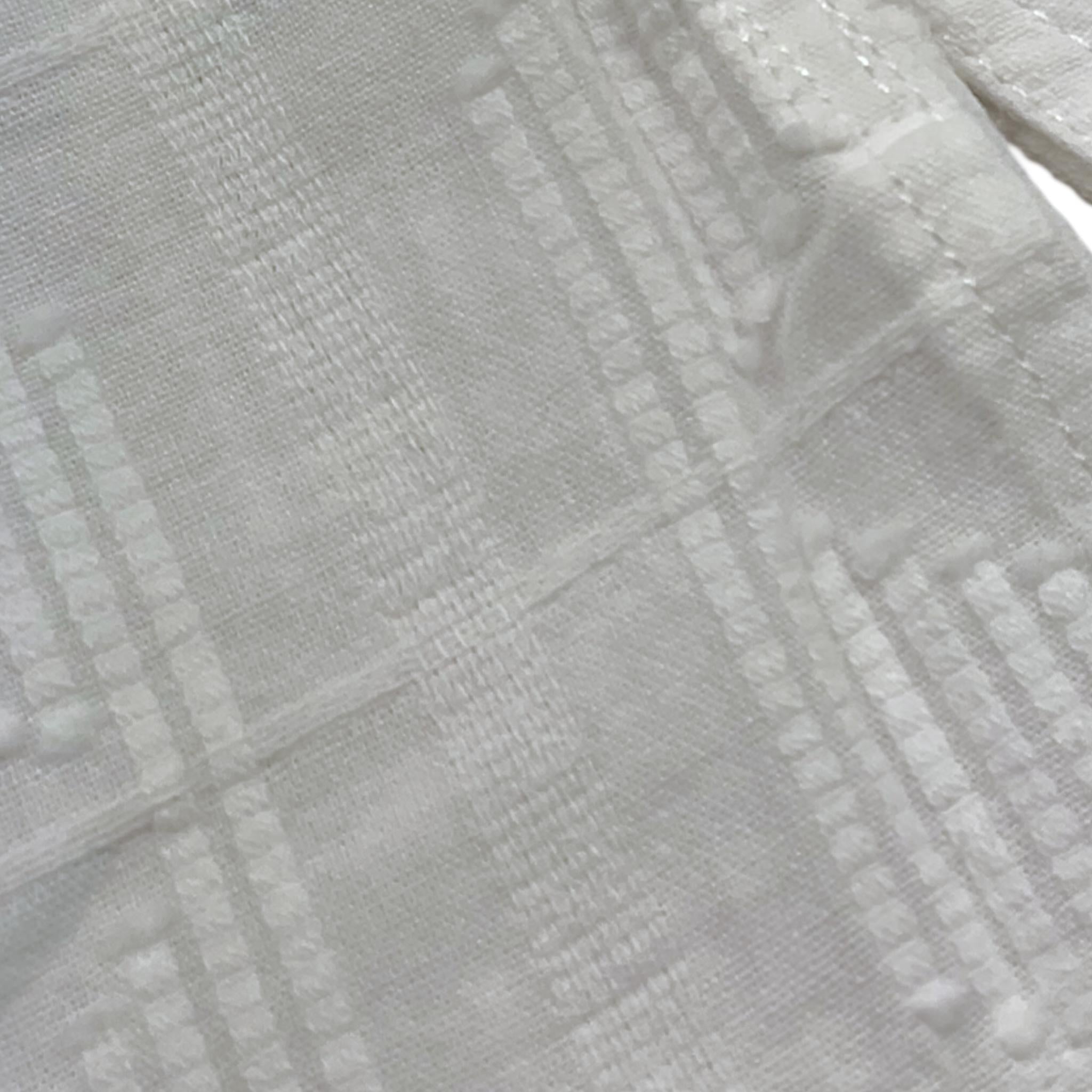 Antony Morato Camicia Tinta Unita con Fantasia Manica Lunga per Bambino MKSL002622 BIANCO ANTONY MORATO 