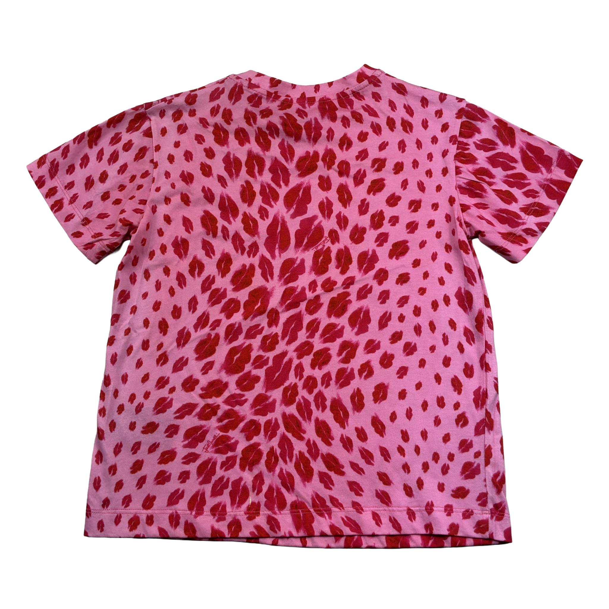 Just Cavalli T-Shirt Girocollo Stampa Fantasia per Bambina JGP26045TS ROSA JUST CAVALLI 
