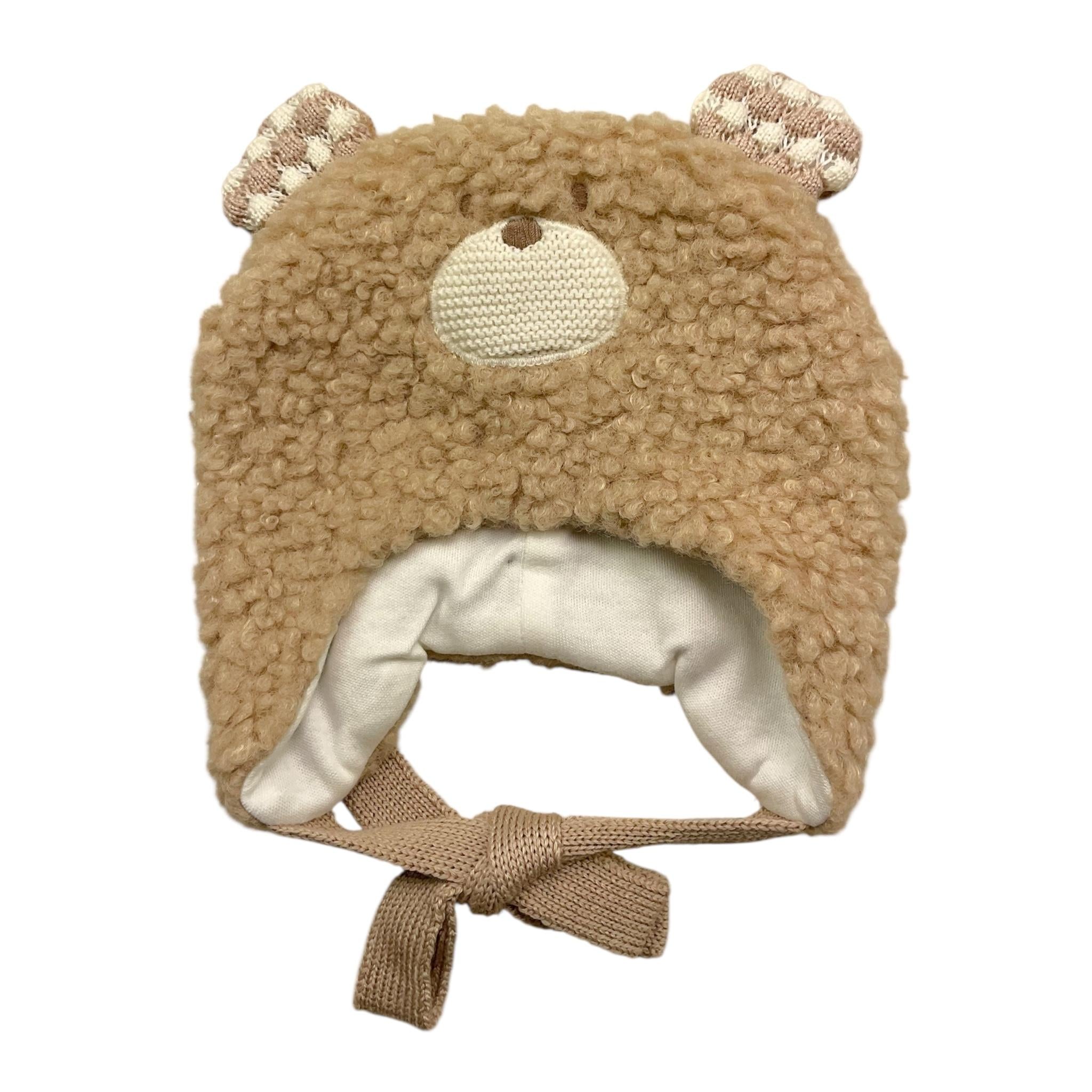 MARLU' cappello tinta unita con orecchie Biscotto per Neonato IB5673X BISCOTTO MARLU' 