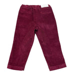 MICHAEL COAL pantalone tinta unita a costine Bordeaux per Bambino 020171 BORDEAUX MICHAEL COAL 