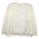 Cesare Paciotti Sweatshirt Rundhals Einfarbig mit weißem Logo-Print für Jungen